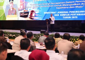 Hadir dalam Rakor Pencegahan dan Penyelesaian Tindak Pidana Pertanahan, Plt. Wakil Jaksa Agung Minta Pencegahan Diperkuat
