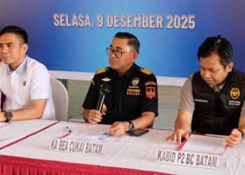 Bea Cukai Batam Amankan 682 Koli Pakaian Bekas Sepanjang Januari-Desember