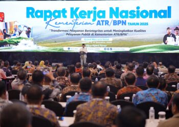 Buka Rakernas 2025, Menteri Nusron: Hasilkan Keputusan yang Optimal dan Berkualitas untuk Meningkatkan Pelayanan kepada Masyarakat