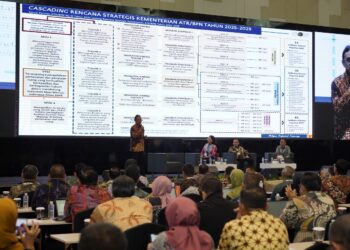 Beri Pengarahan Umum di Rakernas 2025, Sekjen ATR/BPN: Pahami Renstra dan Manfaatkan Momentum Penghujung Tahun