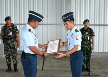 Pengabdian di Perbatasan, Lanud RSA Natuna Lepas Personel Pindah Satuan
