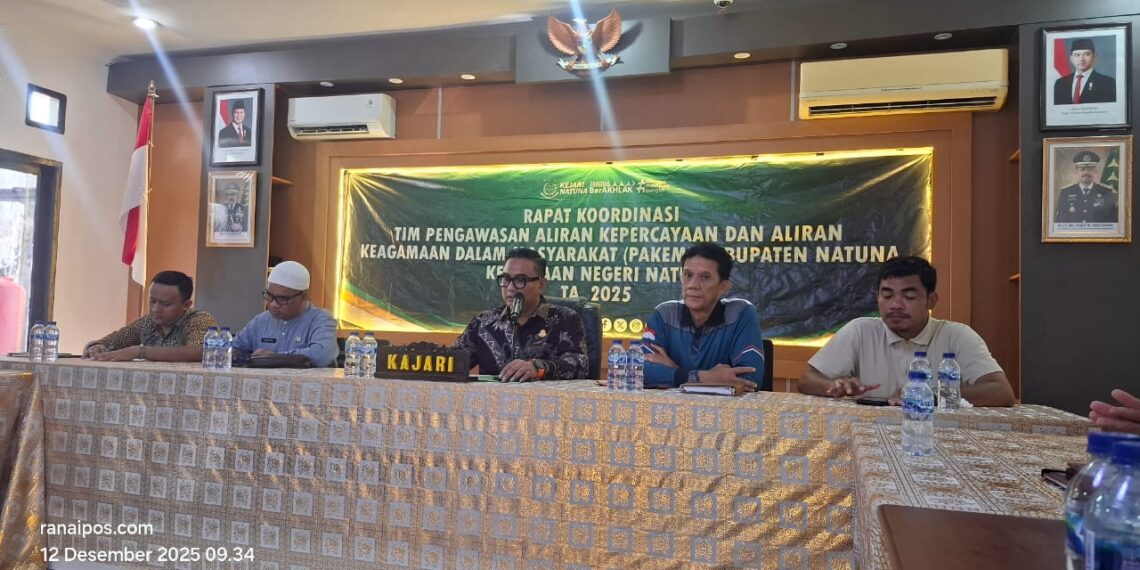 Rapat Pakem Natuna Kembali Digelar, Kajari : “Kelihatan Aman Belum Tentu Tentram”