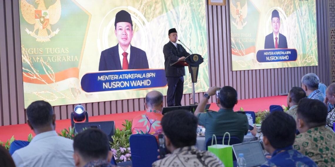 Pesan Menteri Nusron dalam Pembukaan Rakornas Reforma Agraria: Tidak Ada Arahan Khusus, Koordinasikan dengan Baik