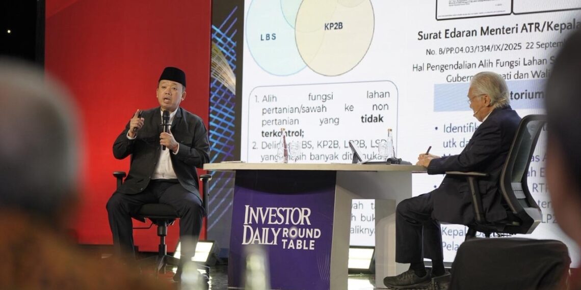 Menteri Nusron Pastikan Keseimbangan Kebijakan Ketahanan Pangan dan Investasi Berjalan Beriringan