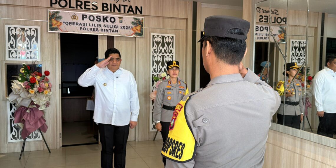 Polres Bintan Siap Amankan Natal 2025 dan Tahun Baru 2026, Apel Gelar Pasukan Ops Lilin 2025 Digelar