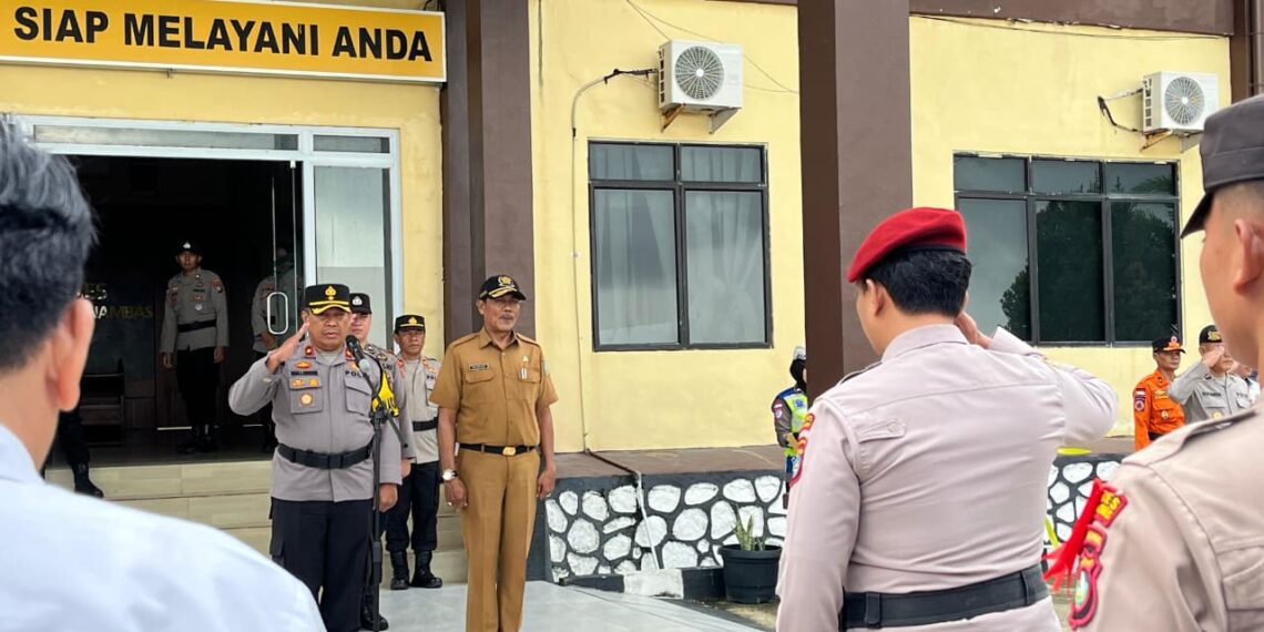 Polres Kepulauan Anambas Gelar Apel Operasi Lilin Seligi 2025, Siap Amankan Natal dan Tahun Baru