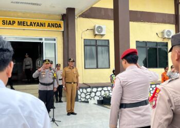 Polres Kepulauan Anambas Gelar Apel Operasi Lilin Seligi 2025, Siap Amankan Natal dan Tahun Baru