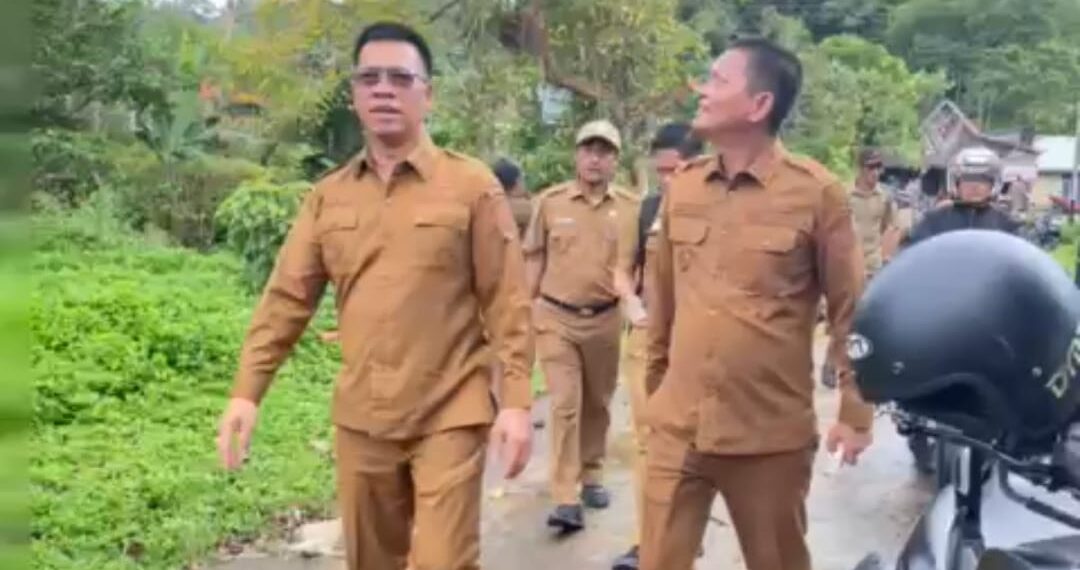 Bupati dan Wakil Bupati Kepulauan Anambas Tinjau Tower COMBAT Pendukung Jaringan 4G di Tarempa Selatan