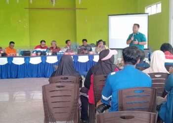 Kepala BPJS Ketenagakerjaan Natuna Sosialisasikan Program Perlindungan Nelayan di Desa Sabang Mawang Barat 