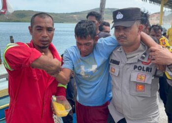 5 ABK Selamat Setelah Kapal Nelayan Tenggelam di Perairan Tambelan