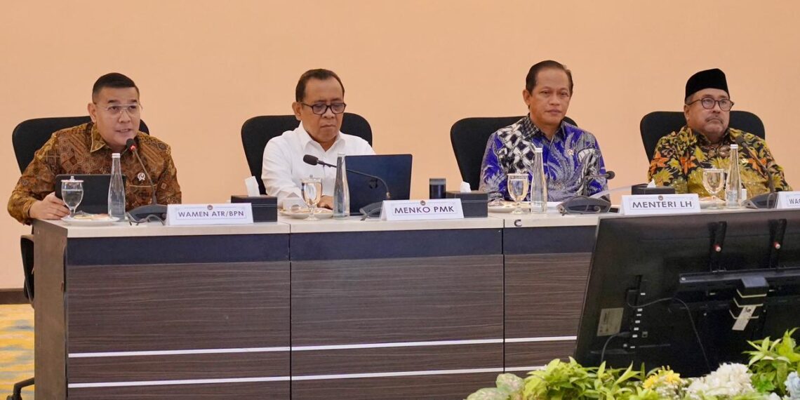 Wamen Ossy Pastikan Revisi Perpres RTR Kawasan Jabodetabek–Punjur untuk Perkuat Mitigasi Bencana