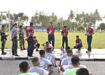 Samapta A, B, dan C Warnai Seleksi Casis Bintara TNI AU di Lanud RSA Natuna