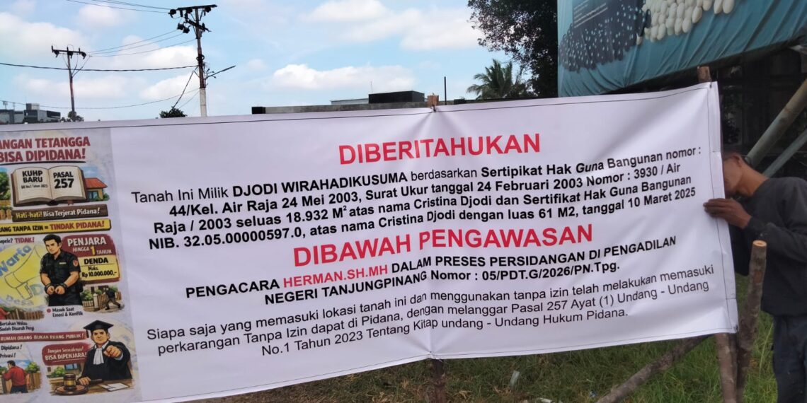 Titik Terang Polemik Pagar Pabrik Prendjak Tanjungpinang: Pengadilan Beri Putusan
