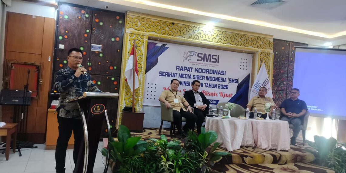 Rakor SMSI Kepri 2026, Bupati Anambas Tekankan Pentingnya Kekompakan Media
