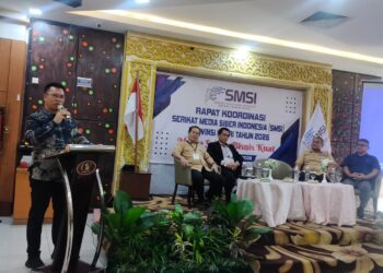Rakor SMSI Kepri 2026, Bupati Anambas Tekankan Pentingnya Kekompakan Media