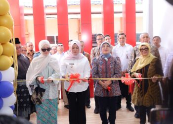 Wabup Bintan Deby Maryanti Dampingi Dirjen IKMA Resmikan Sentra Fashion Sri Kuala Lobam