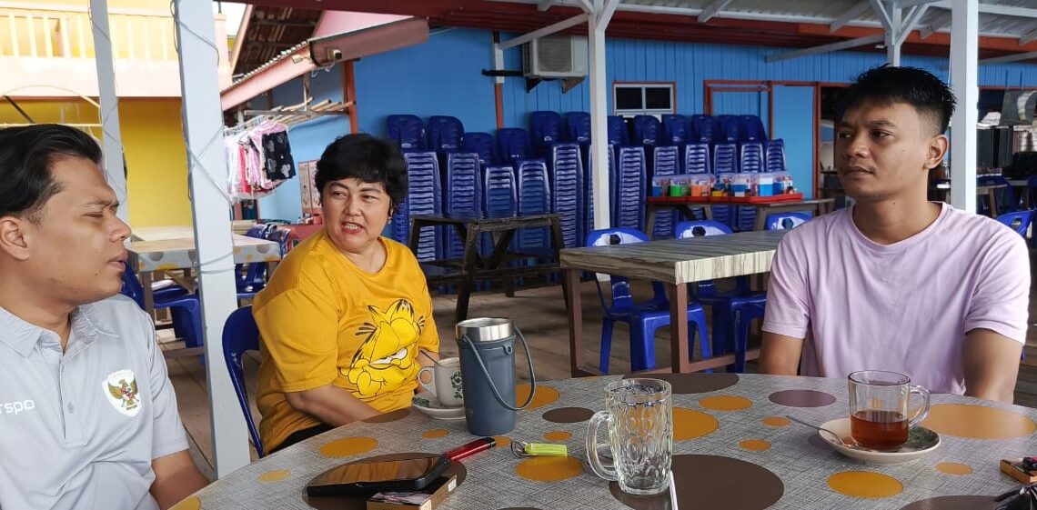 Calon Penumpang tertunda Keberangkatan Saat di temui Di wisma Mintarti