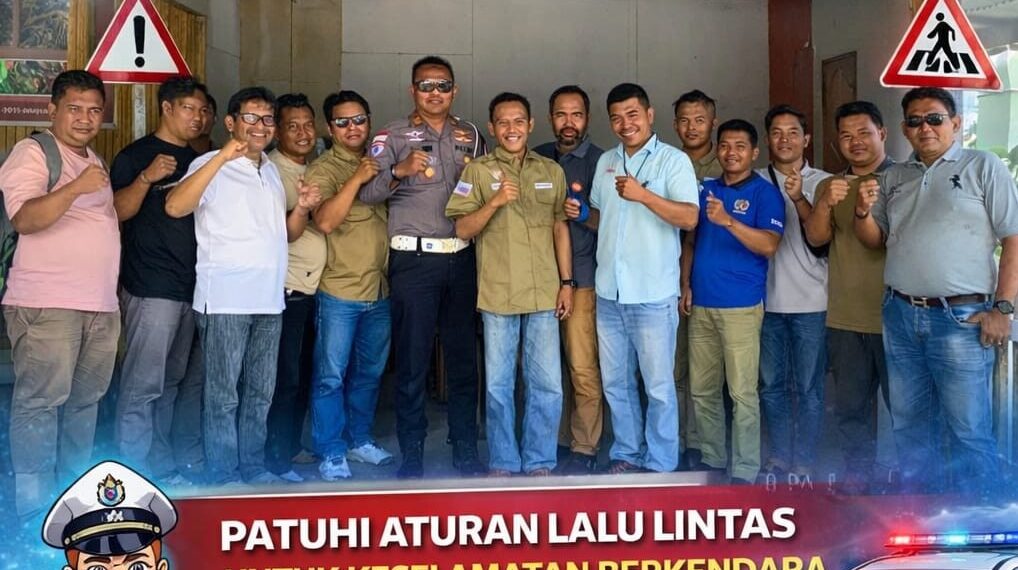 Jelang Ramadhan, SMSI Natuna Dukung Program Tertib Lalu Lintas Polres Natuna