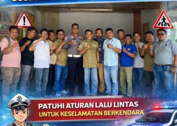 Jelang Ramadhan, SMSI Natuna Dukung Program Tertib Lalu Lintas Polres Natuna