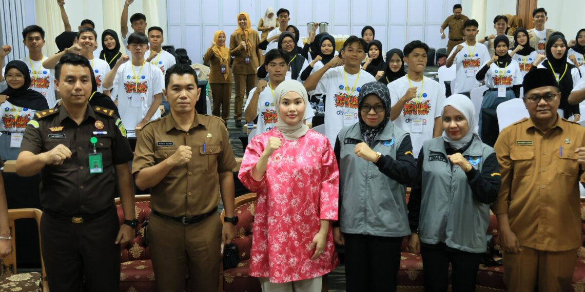 Ketua TP PKK Bintan Buka Pelatihan dan Pemilihan Duta Pemuda Anti Narkoba 2026, Pemuda Didorong Jadi Garda Terdepan