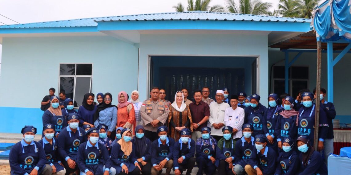 ‎Polres Natuna Resmikan SPPG di Bunguran Timur Laut