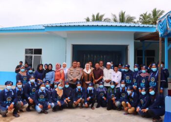 ‎Polres Natuna Resmikan SPPG di Bunguran Timur Laut