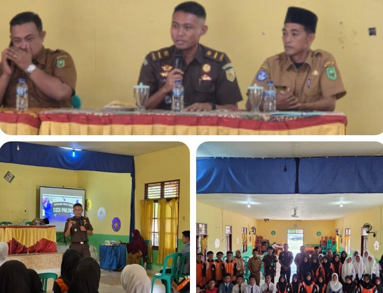 Kejari Natuna Sosialisasikan Bahaya Judol kepada Pelajar SMP Bunguran Timur Laut