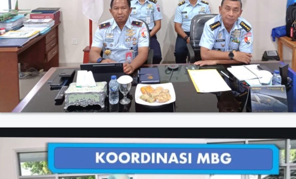 Danlanud RSA Natuna Ikuti Rapat MBG Aster Kasau, TNI AU Percepat Dapur Gizi