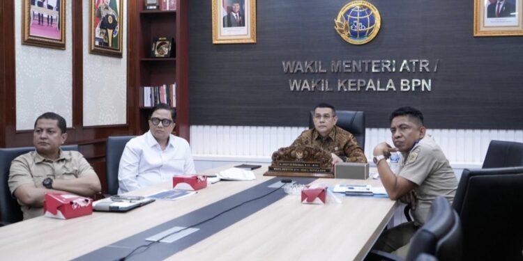 Wamen Ossy Paparkan Dukungan ATR/BPN dalam Rakor Percepatan Rehabilitasi dan Rekonstruksi Pascabencana di Sumatra