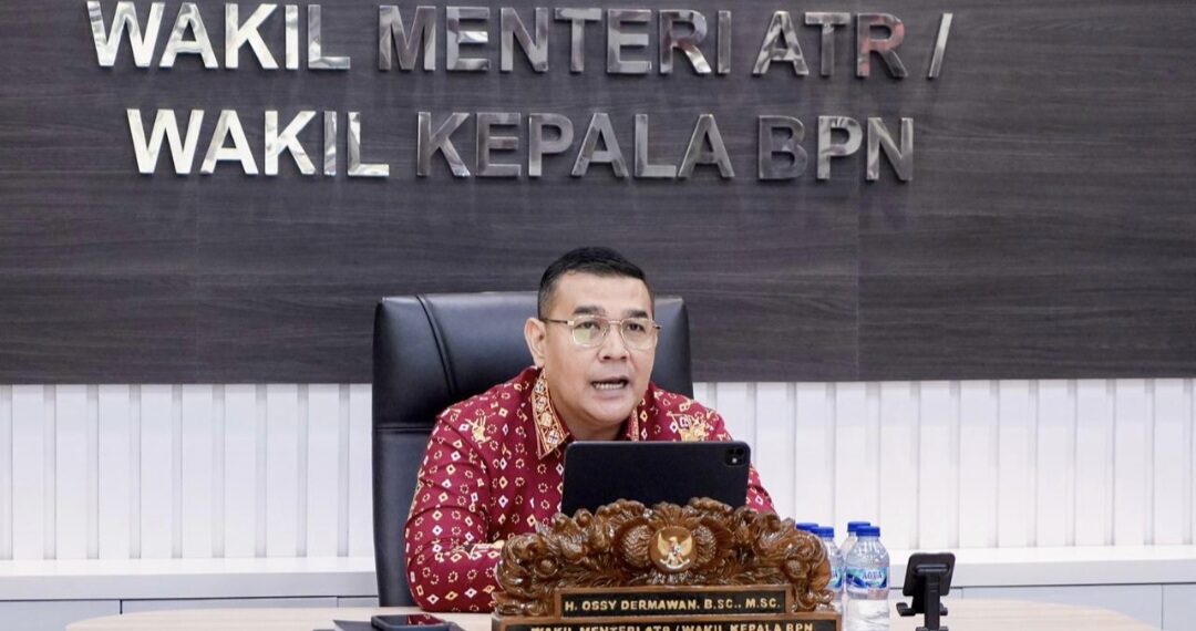 Tunjang Pengelolaan Data Pertanahan dan Tata Ruang, Wamen Ossy Paparkan Potensi Penggunaan AI