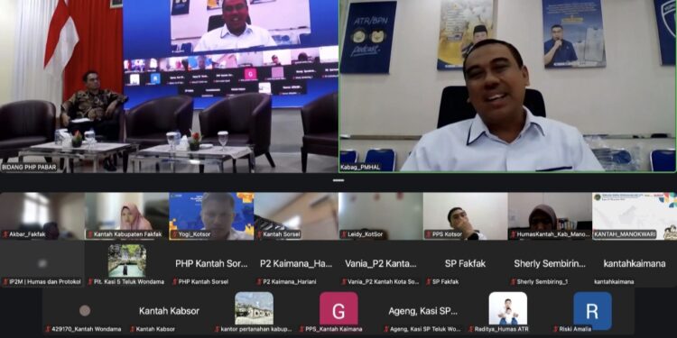 Isi Materi di Rakerda Kanwil BPN Provinsi Papua Barat, Biro Humas dan Protokol Imbau Jajaran Optimalkan Implementasi PESO dan Pengaduan Masyarakat