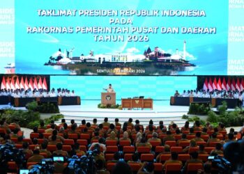 Danlanud RSA Natuna Hadiri Rakornas Pemerintah Pusat dan Daerah Tahun 2026