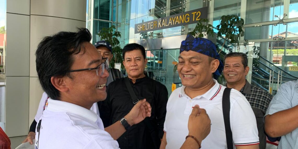 SMSI Kepri Disambut Panitia HPN 2026 di Bandara Soekarno-Hatta 