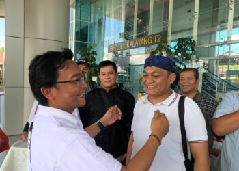 SMSI Kepri Disambut Panitia HPN 2026 di Bandara Soekarno-Hatta 