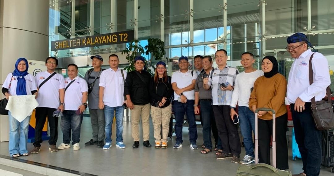 Hadiri Peringatan HPN 2026, SMSI Kepri Disambut SMSI Pusat di Bandara Soekarno-Hatta