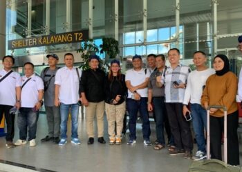 Hadiri Peringatan HPN 2026, SMSI Kepri Disambut SMSI Pusat di Bandara Soekarno-Hatta