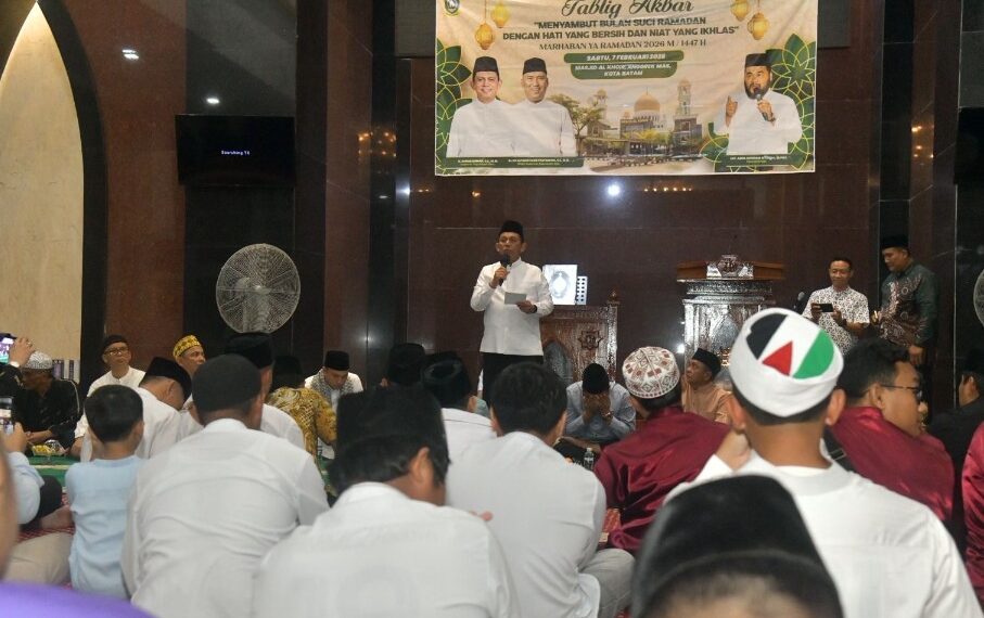 Gubernur Ansar Ajak Masyarakat Kepri Sambut Ramadan dengan Iman, Syukur, dan Shalawat