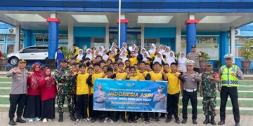 Polres Bintan Gelar Kerja Bakti, Dukung Gerakan Indonesia ASRI