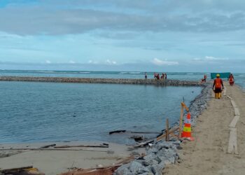Material Pasir dan Batu Dipertanyakan, Proyek SKPT Natuna Jadi Sorotan