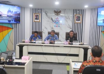 Bupati Anambas Aneng saat mengikuti kegiatan dengan BKN