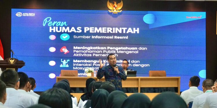 CPNS ATR/BPN Harus Perkuat Kepedulian dan Peran Komunikasi Publik