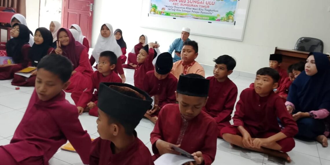 Pesantren Kilat Ramadan 1447 H, SDN 003 Sungai Ulu Perkuat Karakter Pelajar