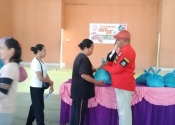 LSM FORKORINDO Bintan Rayakan HUT ke-28 dengan Berbagi Sembako