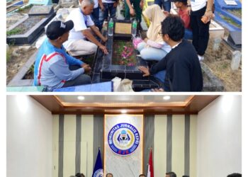 KJK Gelar Ziarah dan Rakerda, Perkuat Solidaritas Jurnalis Kepri 