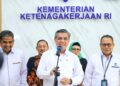 Menteri Ketenagakerjaan, Yassierli,