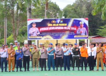 Polres Natuna Apel Gelar Pasukan Operasi Keselamatan Seligi 2026