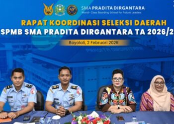 Yasarini Buka Rakor SPMB SMA Pradita Dirgantara, Lanud RSA Natuna Siap Dukung