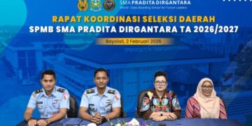 Yasarini Buka Rakor SPMB SMA Pradita Dirgantara, Lanud RSA Natuna Siap Dukung