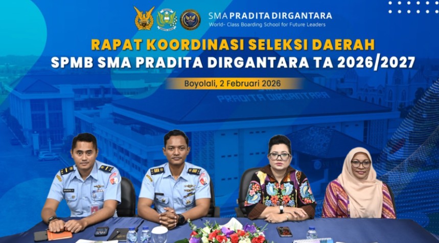 Yasarini Buka Rakor SPMB SMA Pradita Dirgantara, Lanud RSA Natuna Siap Dukung