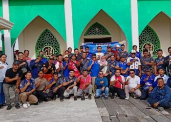 Semarak HPN 2026, Empat Organisasi Pers Natuna Menyatu pada Tali Asih Baksos di Kota Tua Penagi